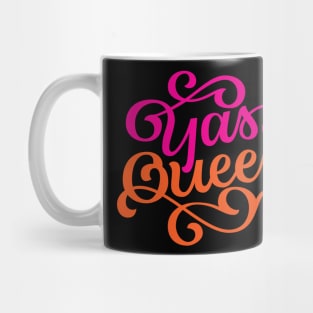 Yas Queen Cute Lettering Mug